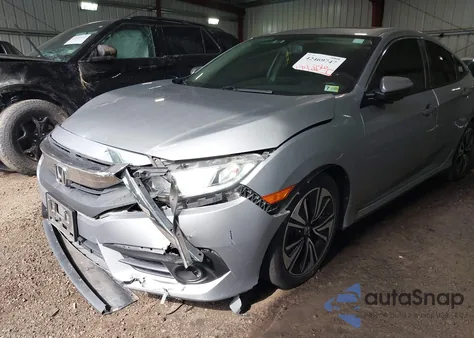 2016 Honda Civic Ex-L из США, поврежденный, VIN 19XFC1F78GE024298